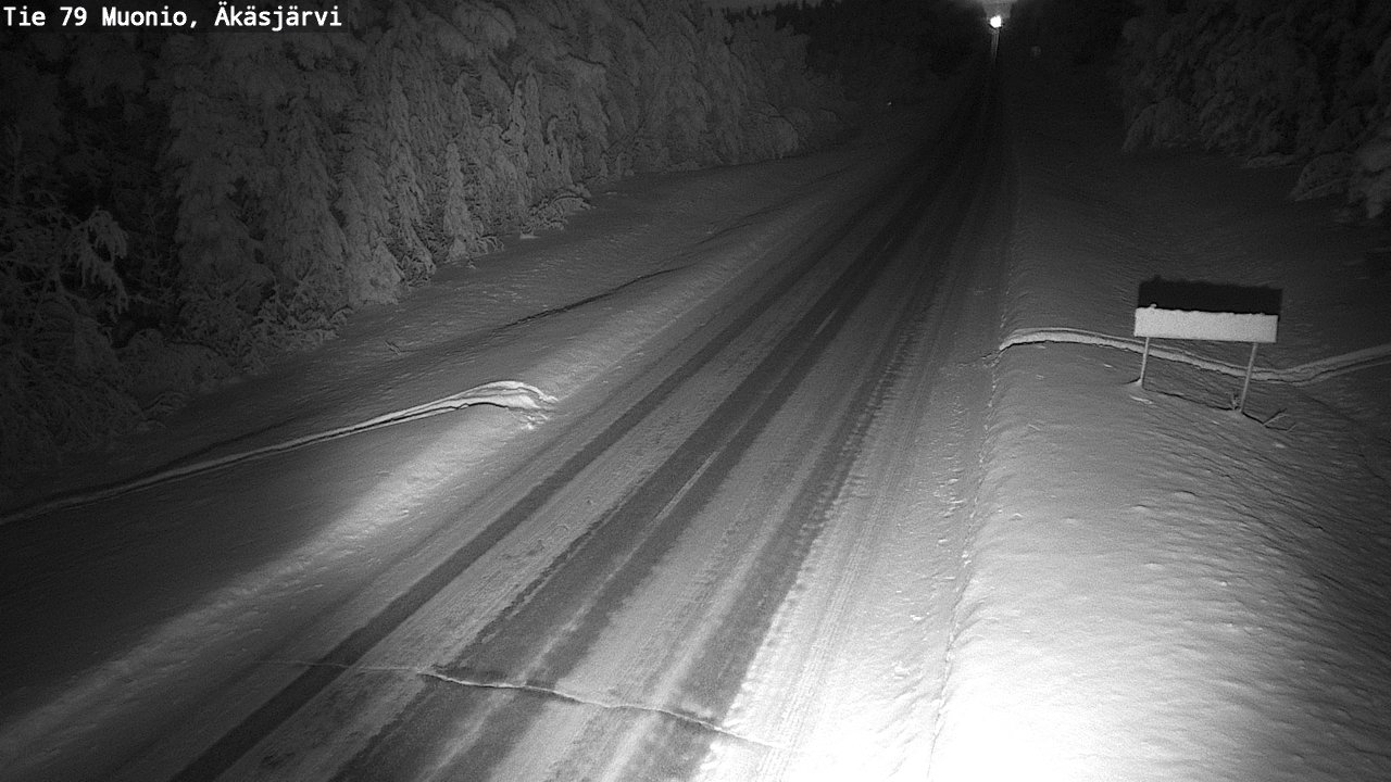 Kelikamerat Kuva Tie 79 Muonio, Äkäsjärvi, Muonio, Lappi