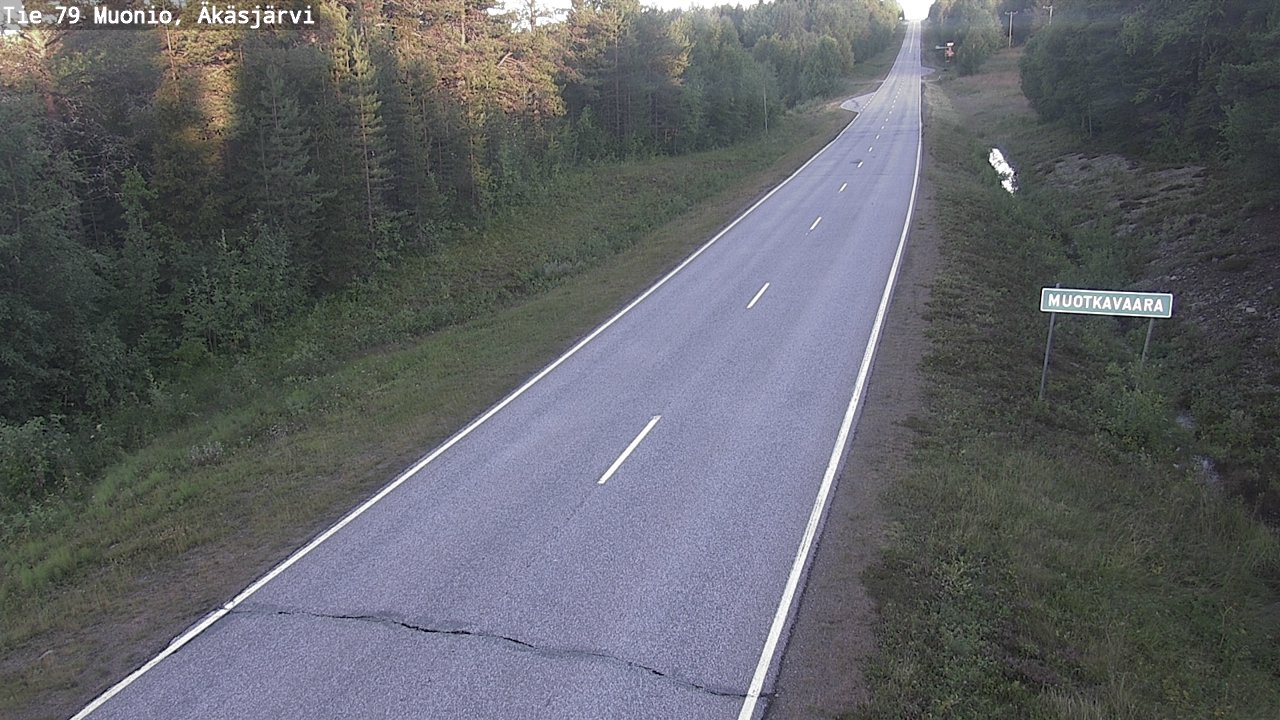 Kelikamerat Kuva Tie 79 Muonio, Äkäsjärvi, Muonio, Lappi
