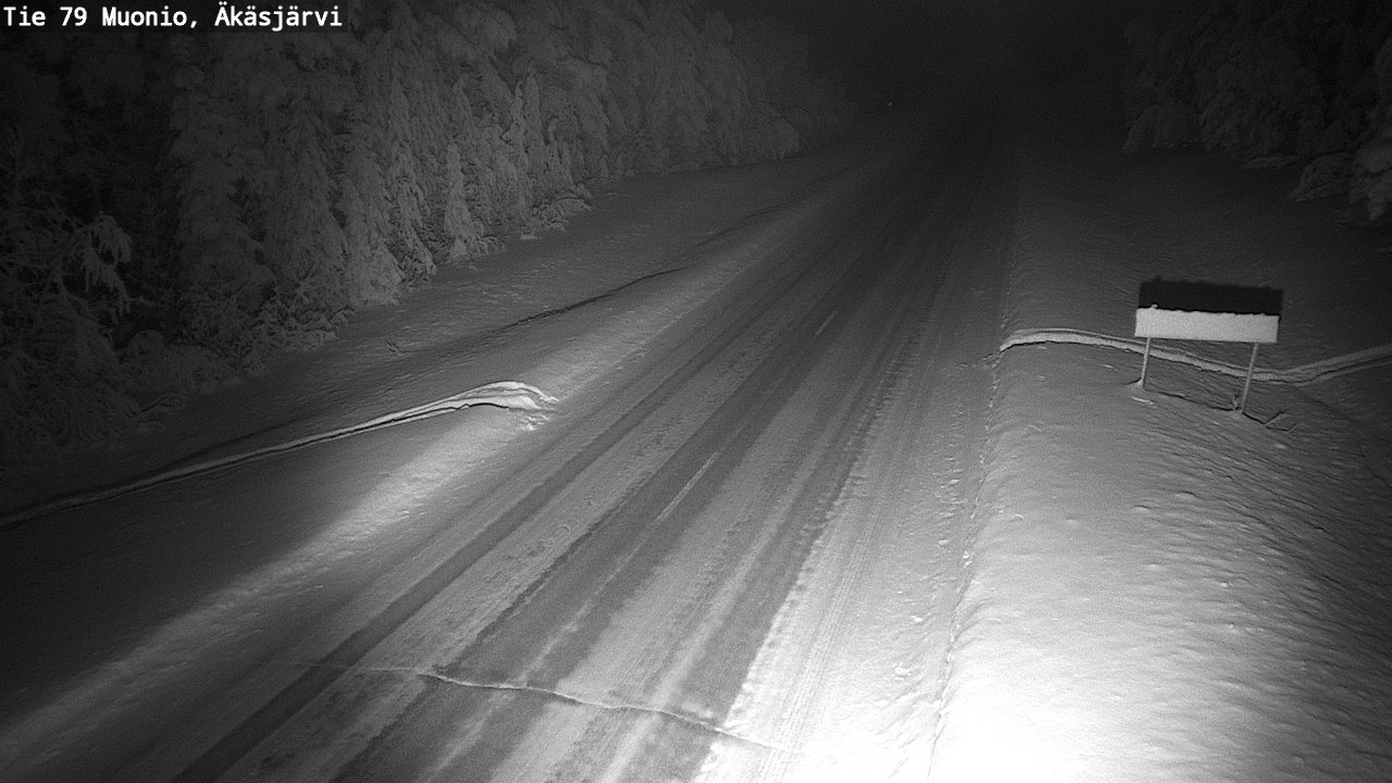 Kelikamerat Kuva Tie 79 Muonio, Äkäsjärvi, Muonio, Lappi