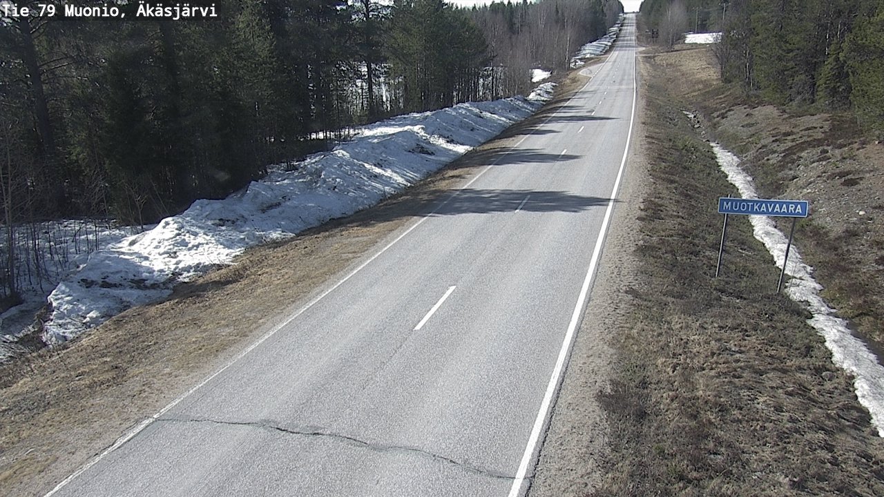 Kelikamerat Kuva Tie 79 Muonio, Äkäsjärvi, Muonio, Lappi