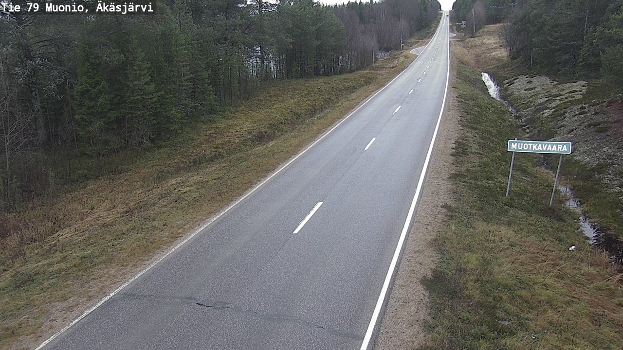 Kelikamerat Kuva Tie 79 Muonio, Äkäsjärvi, Muonio, Lappi