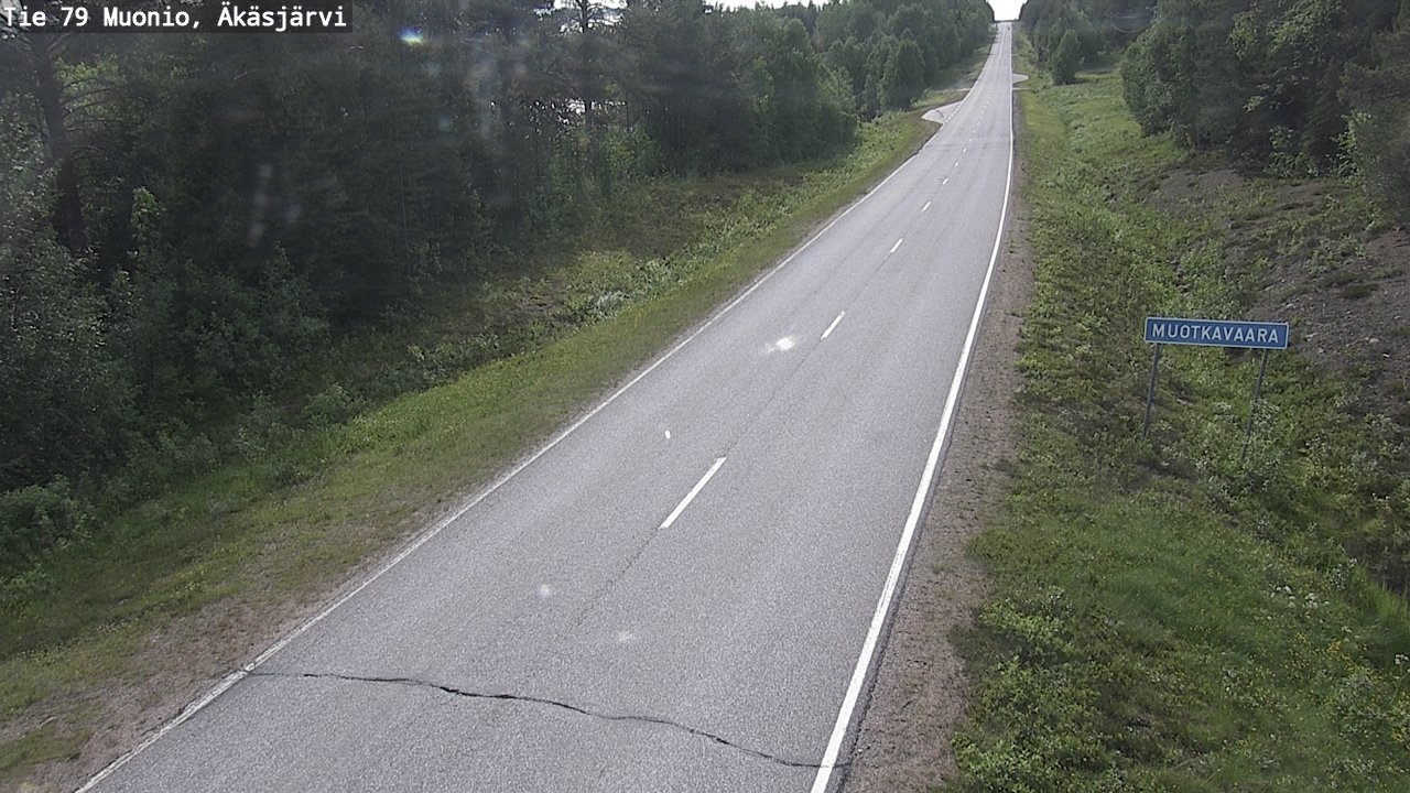 Kelikamerat Kuva Tie 79 Muonio, Äkäsjärvi, Muonio, Lappi