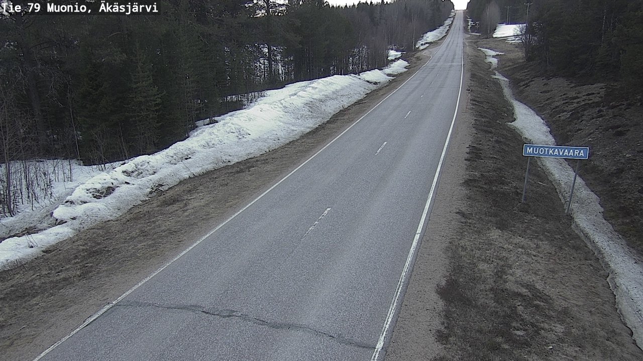 Kelikamerat Kuva Tie 79 Muonio, Äkäsjärvi, Muonio, Lappi