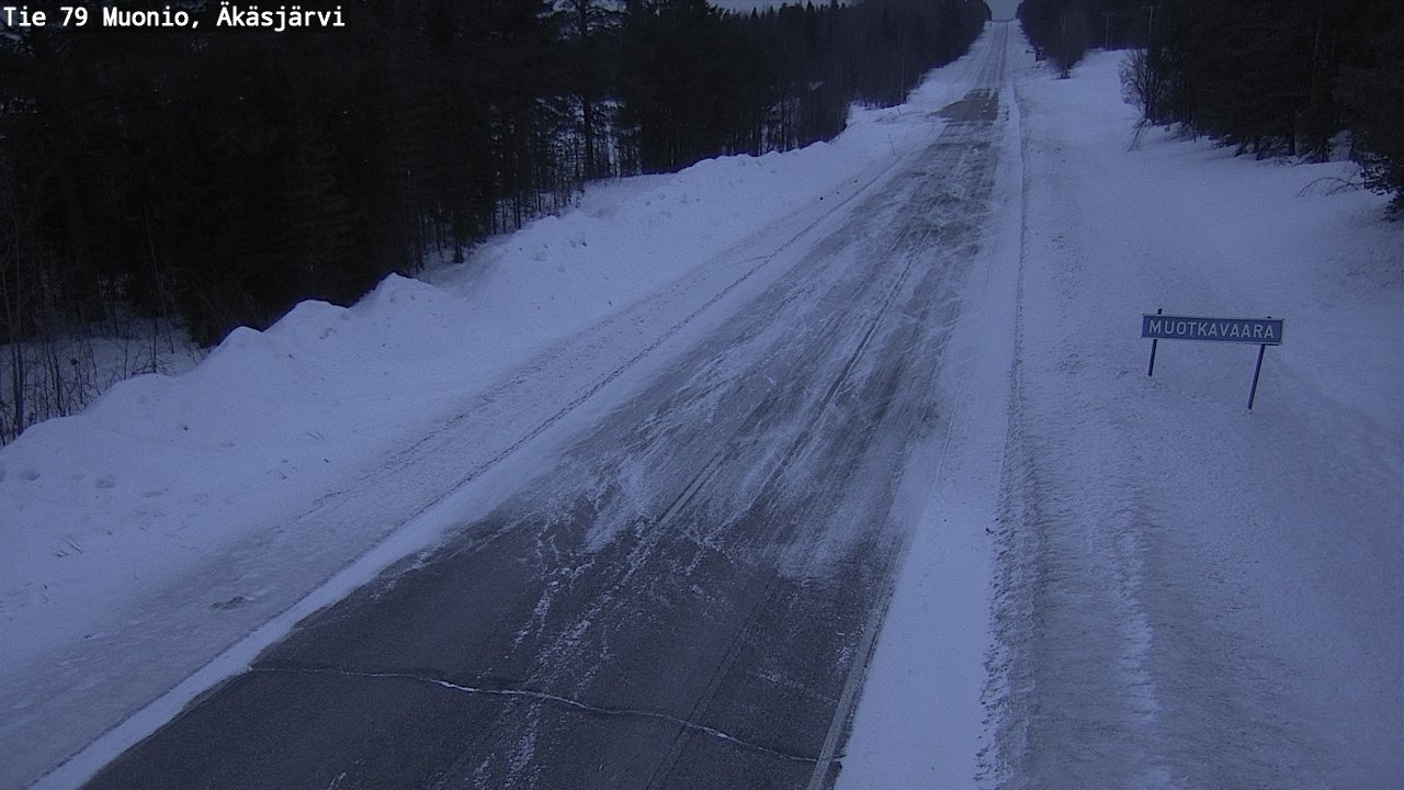 Kelikamerat Kuva Tie 79 Muonio, Äkäsjärvi, Muonio, Lappi