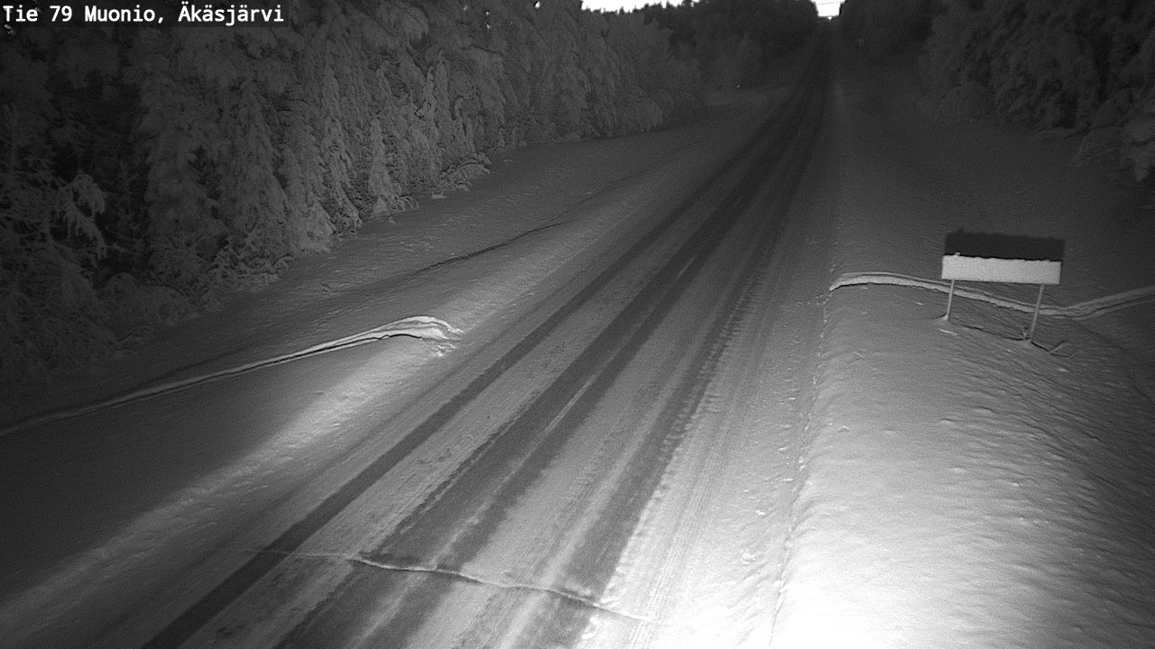 Kelikamerat Kuva Tie 79 Muonio, Äkäsjärvi, Muonio, Lappi
