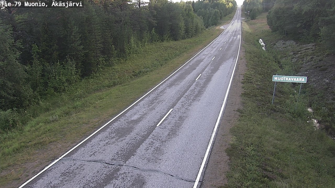 Kelikamerat Kuva Tie 79 Muonio, Äkäsjärvi, Muonio, Lappi