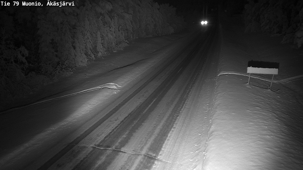 Kelikamerat Kuva Tie 79 Muonio, Äkäsjärvi, Muonio, Lappi