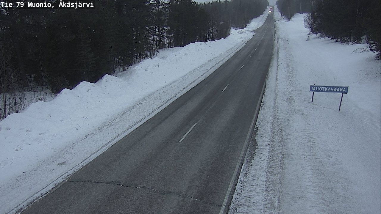 Kelikamerat Kuva Tie 79 Muonio, Äkäsjärvi, Muonio, Lappi