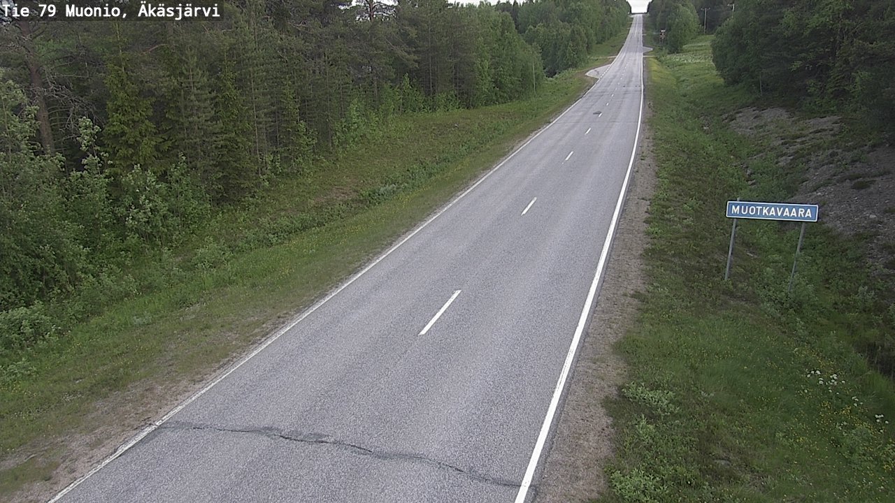 Kelikamerat Kuva Tie 79 Muonio, Äkäsjärvi, Muonio, Lappi