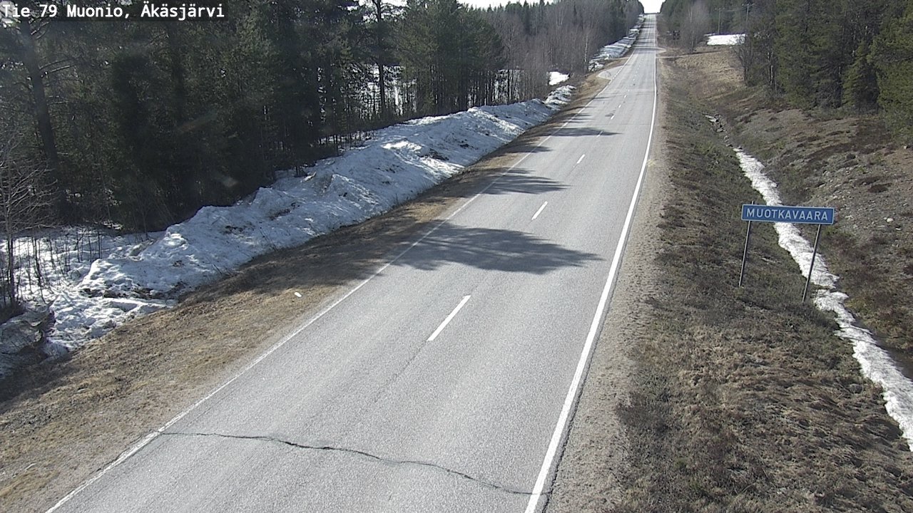 Kelikamerat Kuva Tie 79 Muonio, Äkäsjärvi, Muonio, Lappi