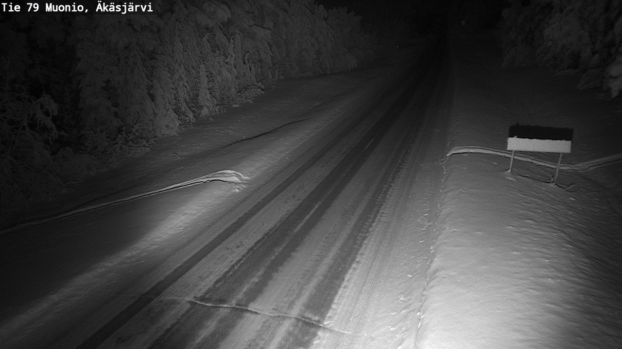 Kelikamerat Kuva Tie 79 Muonio, Äkäsjärvi, Muonio, Lappi