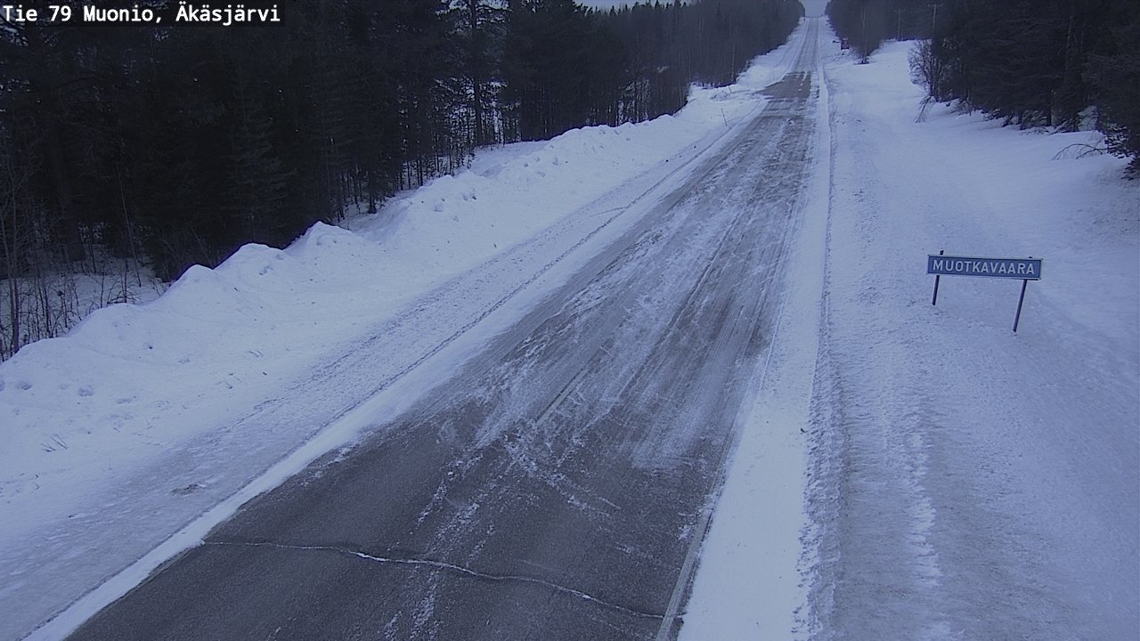 Kelikamerat Kuva Tie 79 Muonio, Äkäsjärvi, Muonio, Lappi