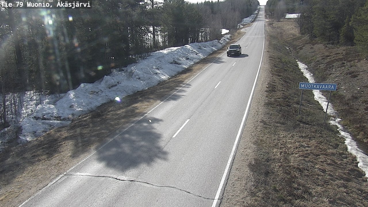 Kelikamerat Kuva Tie 79 Muonio, Äkäsjärvi, Muonio, Lappi