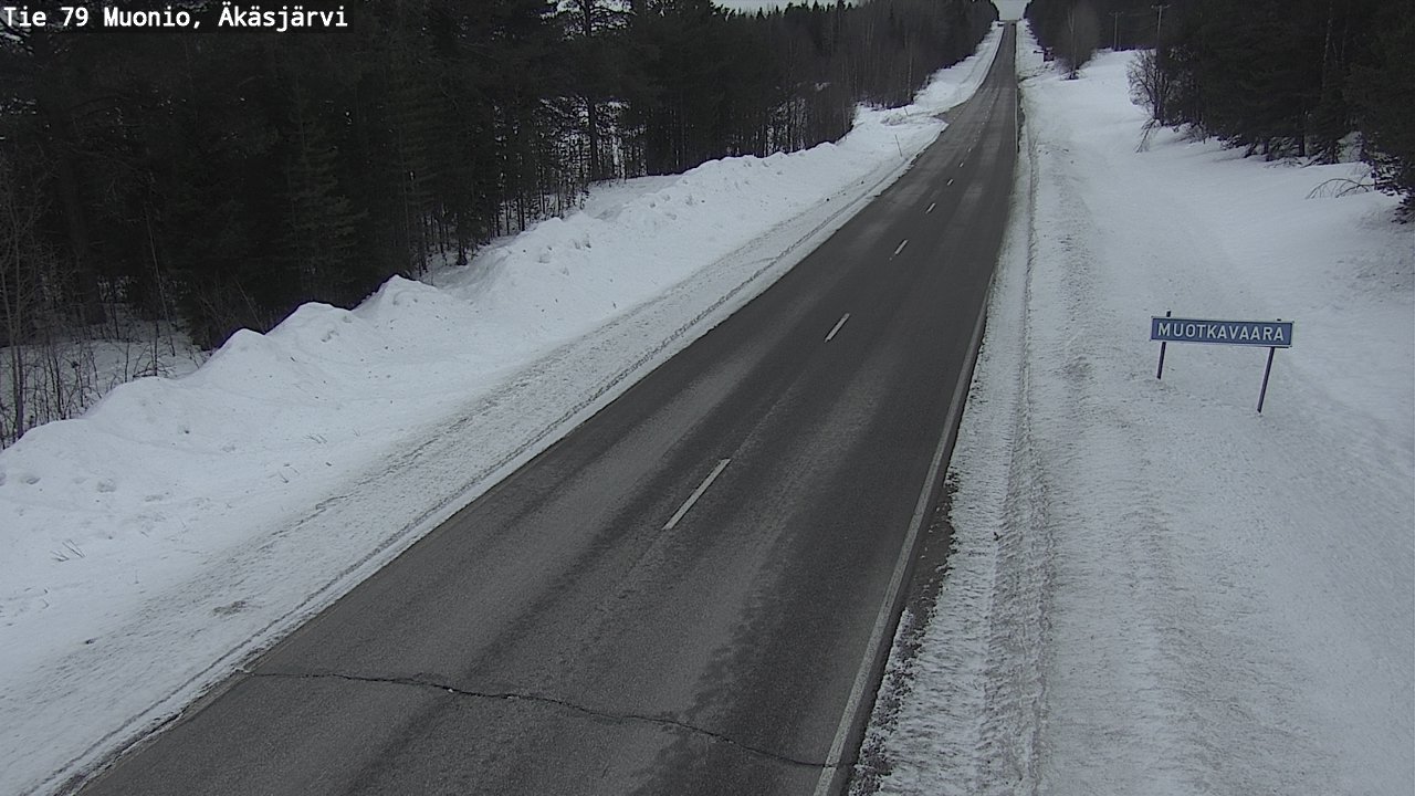 Kelikamerat Kuva Tie 79 Muonio, Äkäsjärvi, Muonio, Lappi