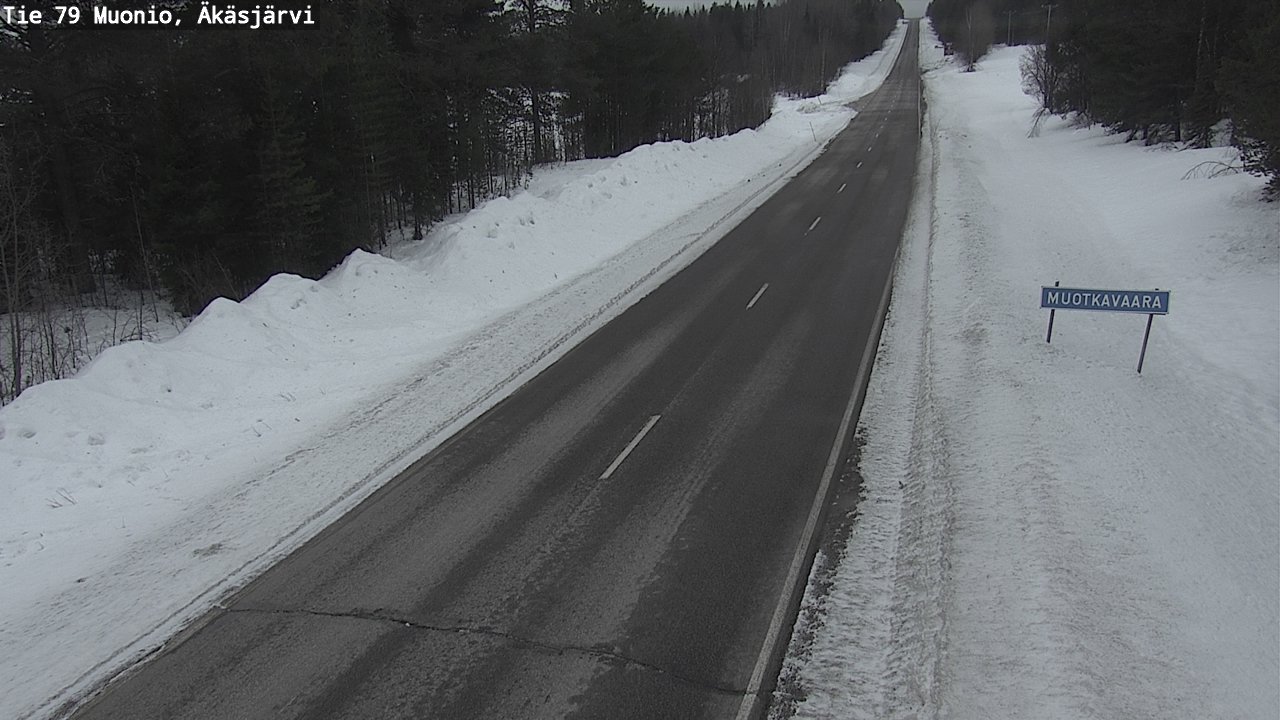 Kelikamerat Kuva Tie 79 Muonio, Äkäsjärvi, Muonio, Lappi