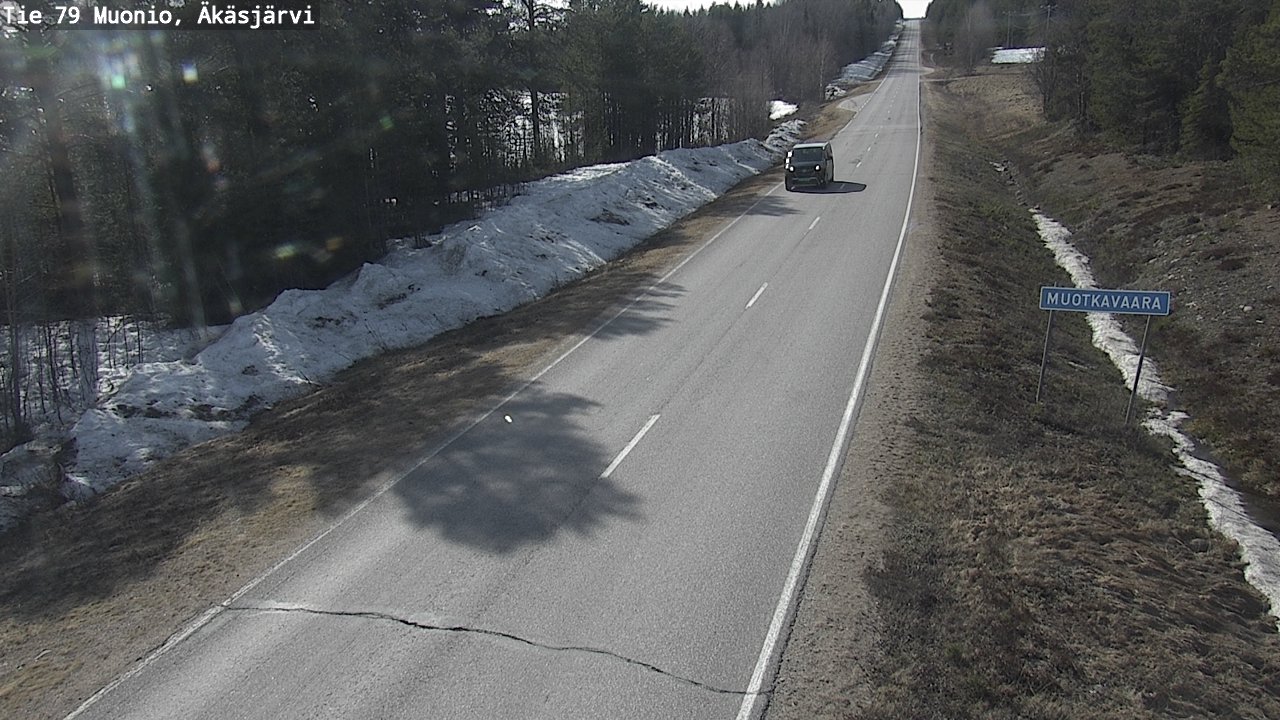 Kelikamerat Kuva Tie 79 Muonio, Äkäsjärvi, Muonio, Lappi