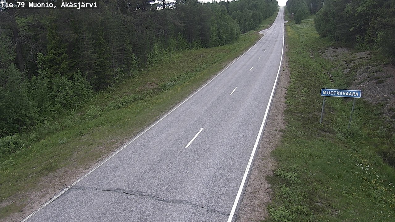 Kelikamerat Kuva Tie 79 Muonio, Äkäsjärvi, Muonio, Lappi