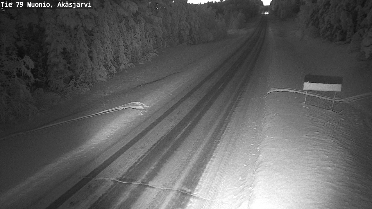 Kelikamerat Kuva Tie 79 Muonio, Äkäsjärvi, Muonio, Lappi