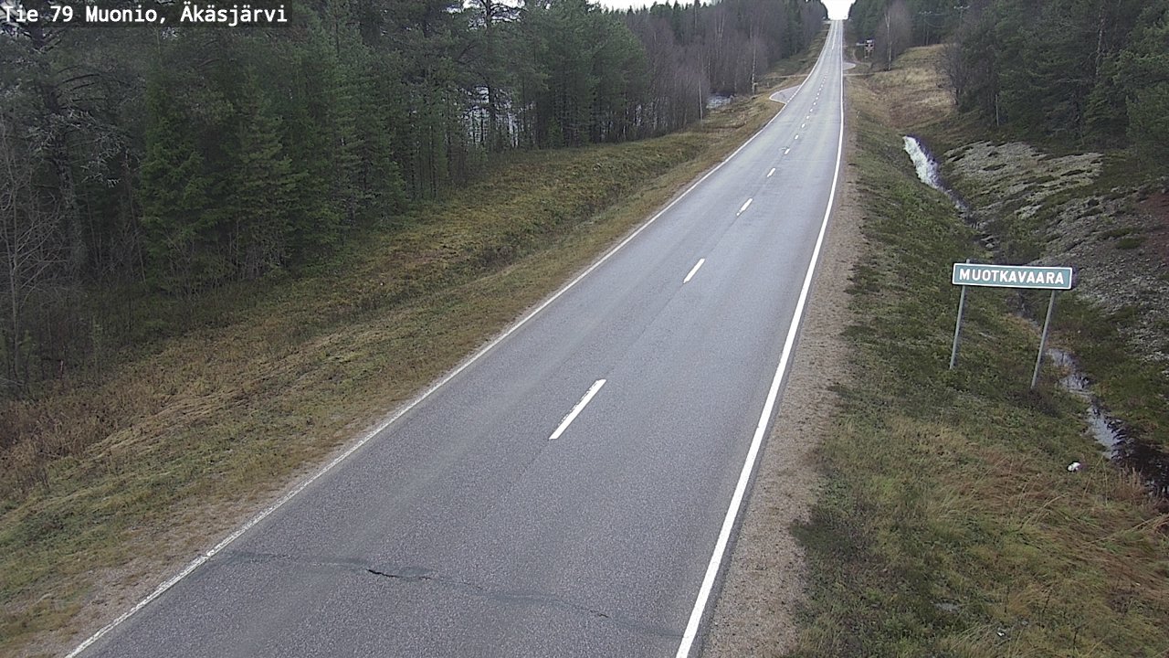 Kelikamerat Kuva Tie 79 Muonio, Äkäsjärvi, Muonio, Lappi