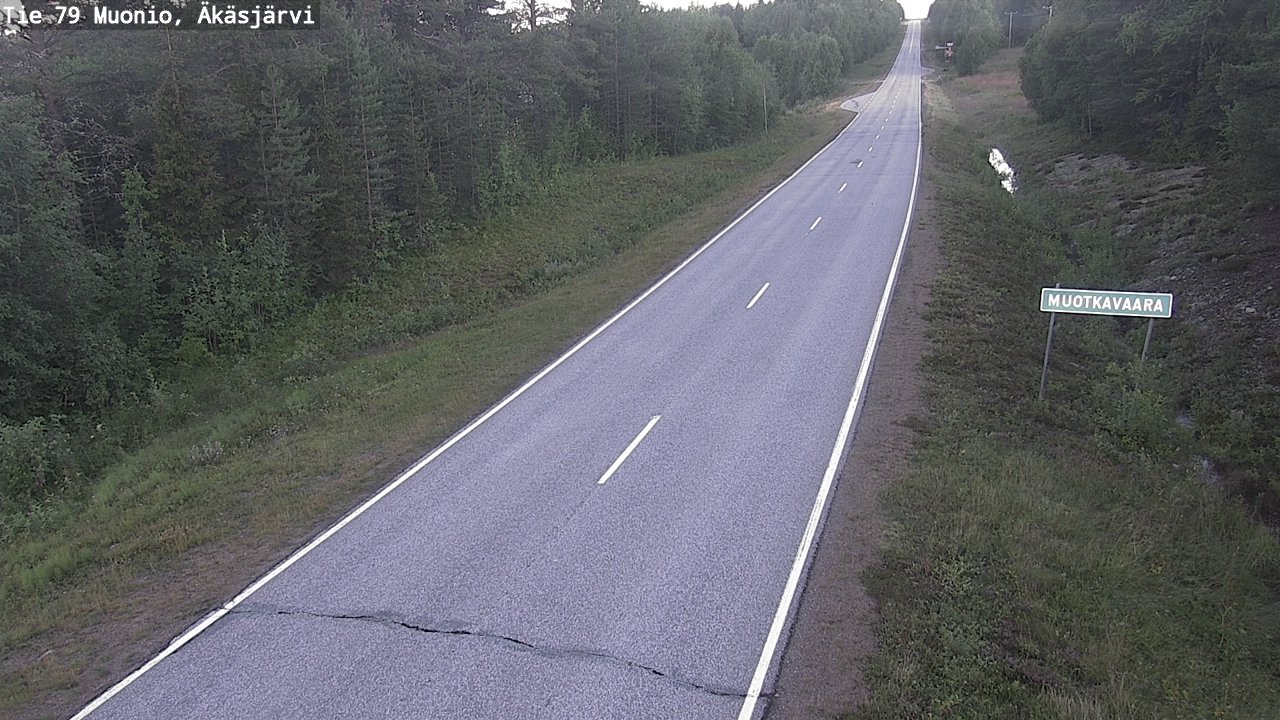Kelikamerat Kuva Tie 79 Muonio, Äkäsjärvi, Muonio, Lappi