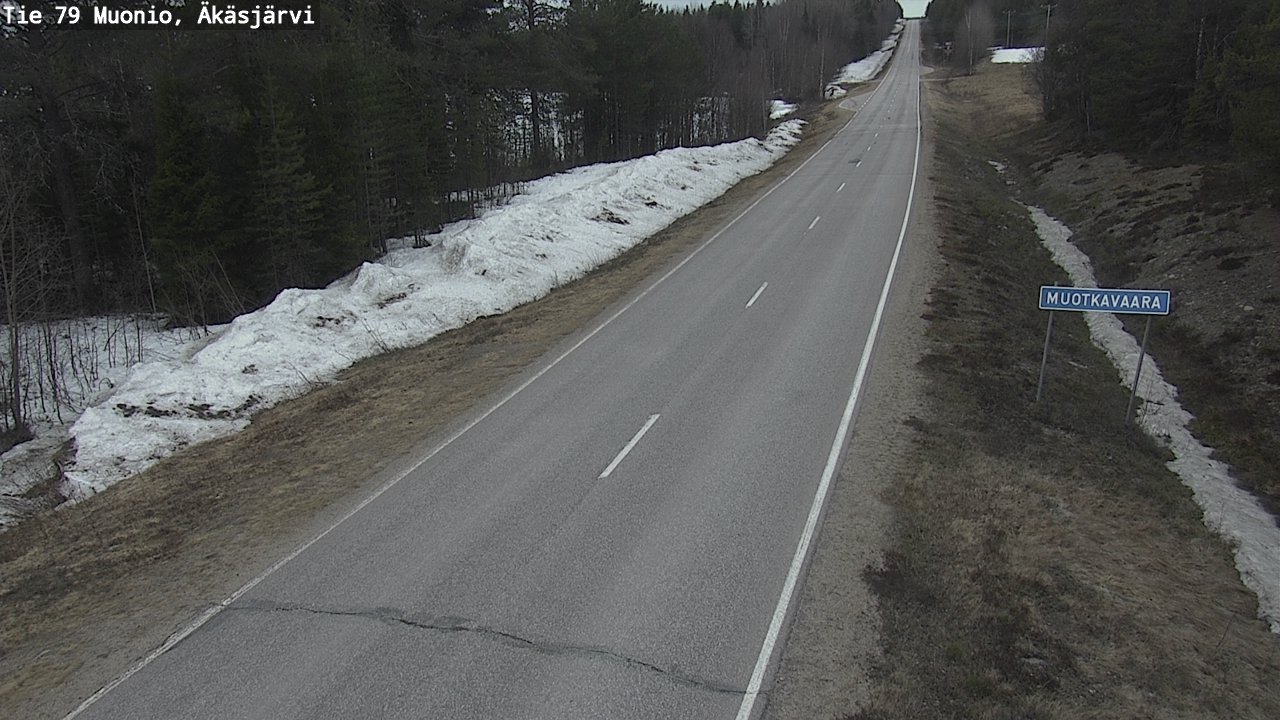 Kelikamerat Kuva Tie 79 Muonio, Äkäsjärvi, Muonio, Lappi