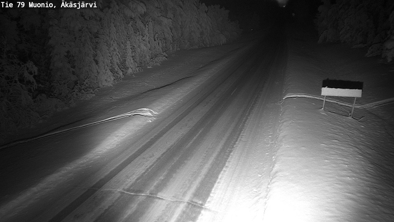 Kelikamerat Kuva Tie 79 Muonio, Äkäsjärvi, Muonio, Lappi