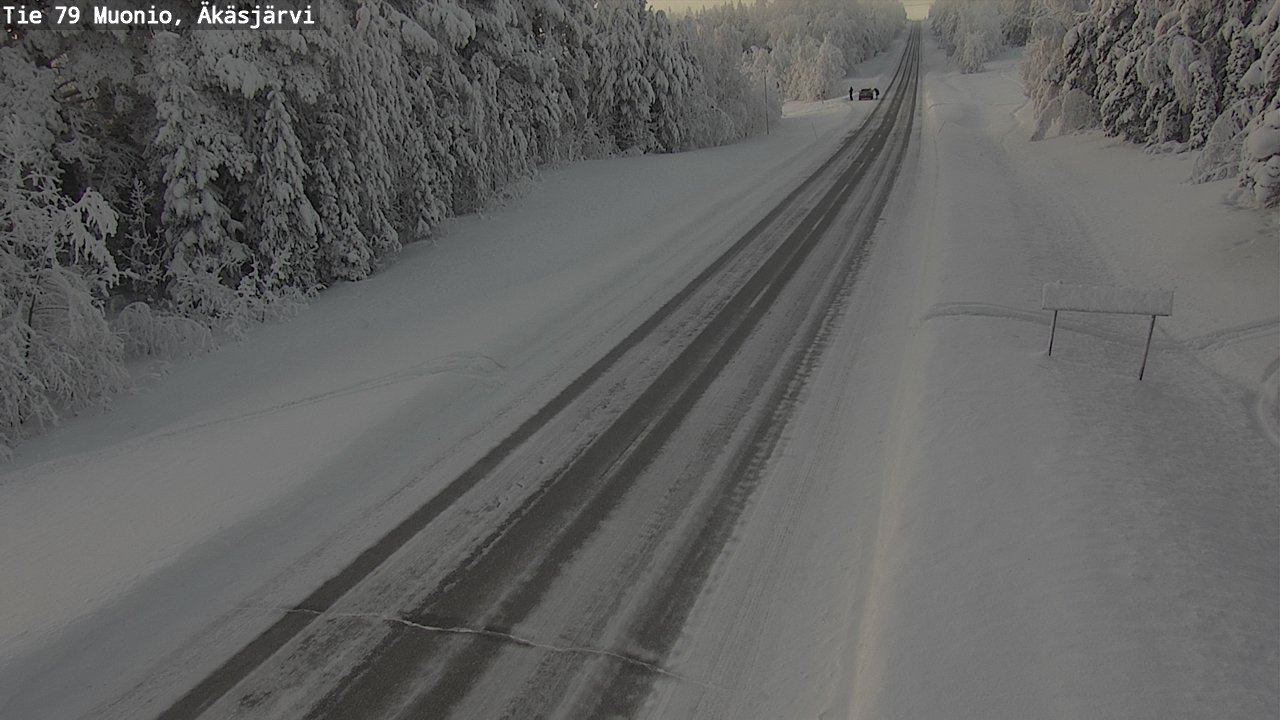 Kelikamerat Kuva Tie 79 Muonio, Äkäsjärvi, Muonio, Lappi