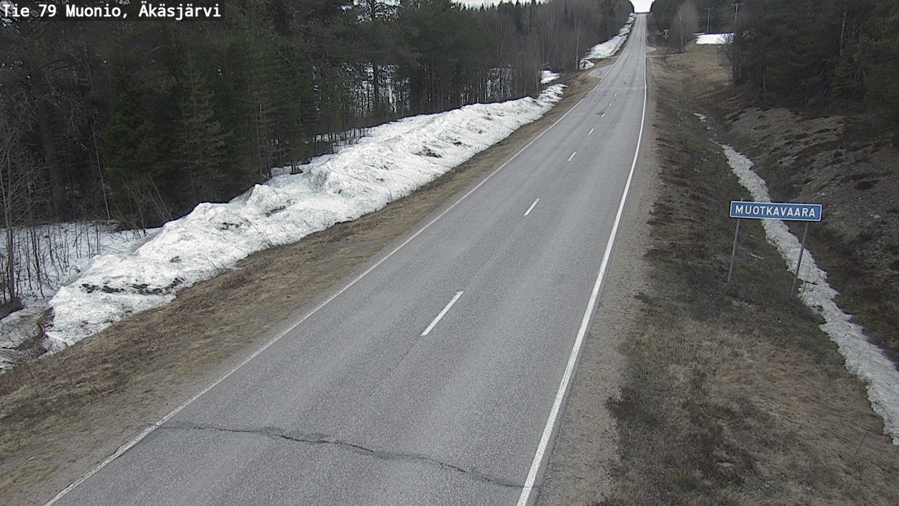 Kelikamerat Kuva Tie 79 Muonio, Äkäsjärvi, Muonio, Lappi