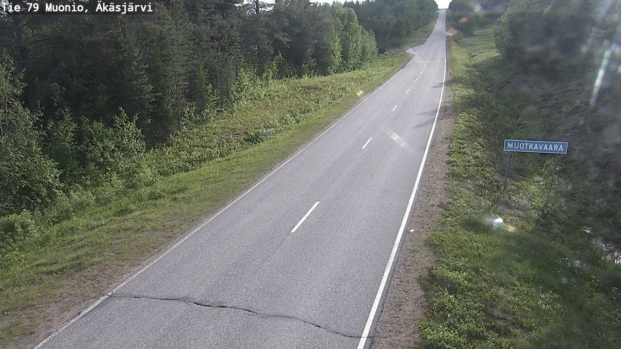 Kelikamerat Kuva Tie 79 Muonio, Äkäsjärvi, Muonio, Lappi