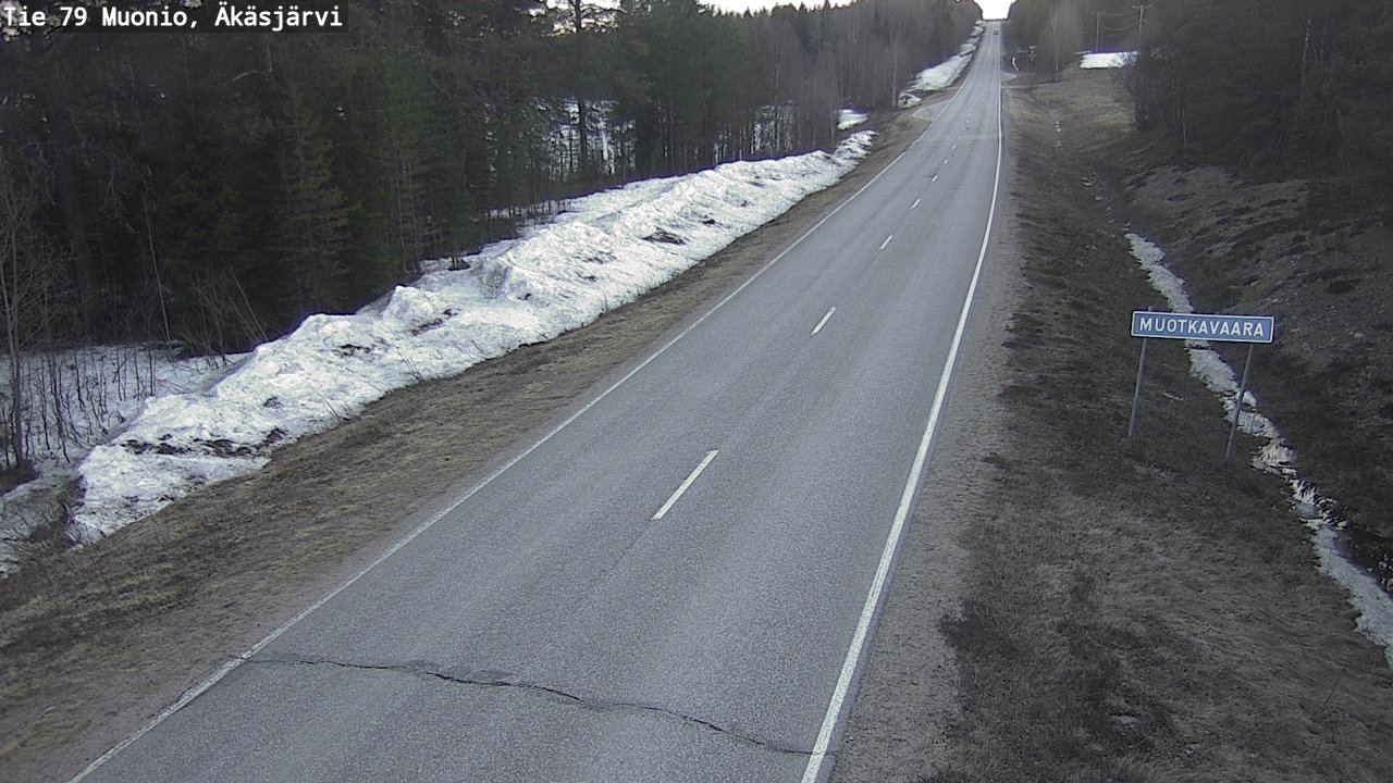 Kelikamerat Kuva Tie 79 Muonio, Äkäsjärvi, Muonio, Lappi