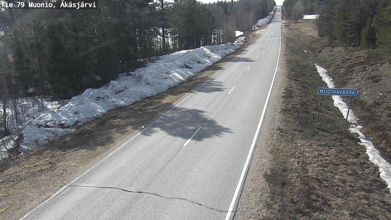 Kelikamerat Kuva Tie 79 Muonio, Äkäsjärvi, Muonio, Lappi