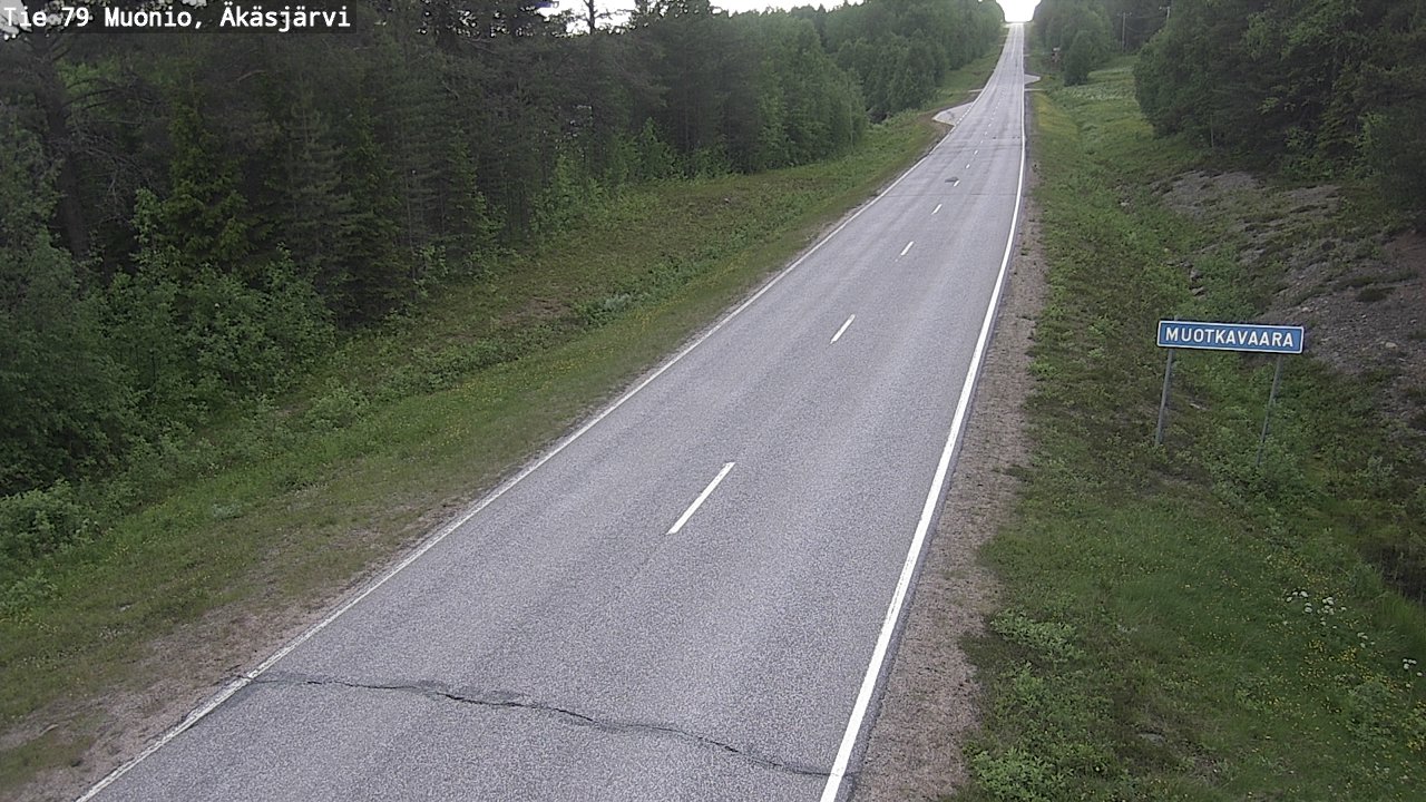 Kelikamerat Kuva Tie 79 Muonio, Äkäsjärvi, Muonio, Lappi