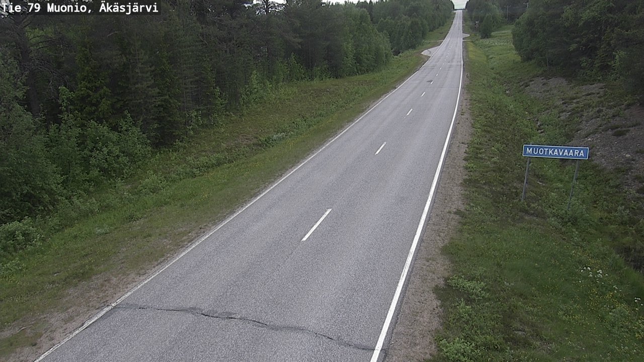 Kelikamerat Kuva Tie 79 Muonio, Äkäsjärvi, Muonio, Lappi