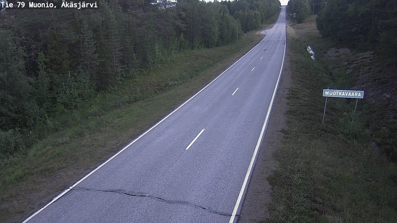 Kelikamerat Kuva Tie 79 Muonio, Äkäsjärvi, Muonio, Lappi