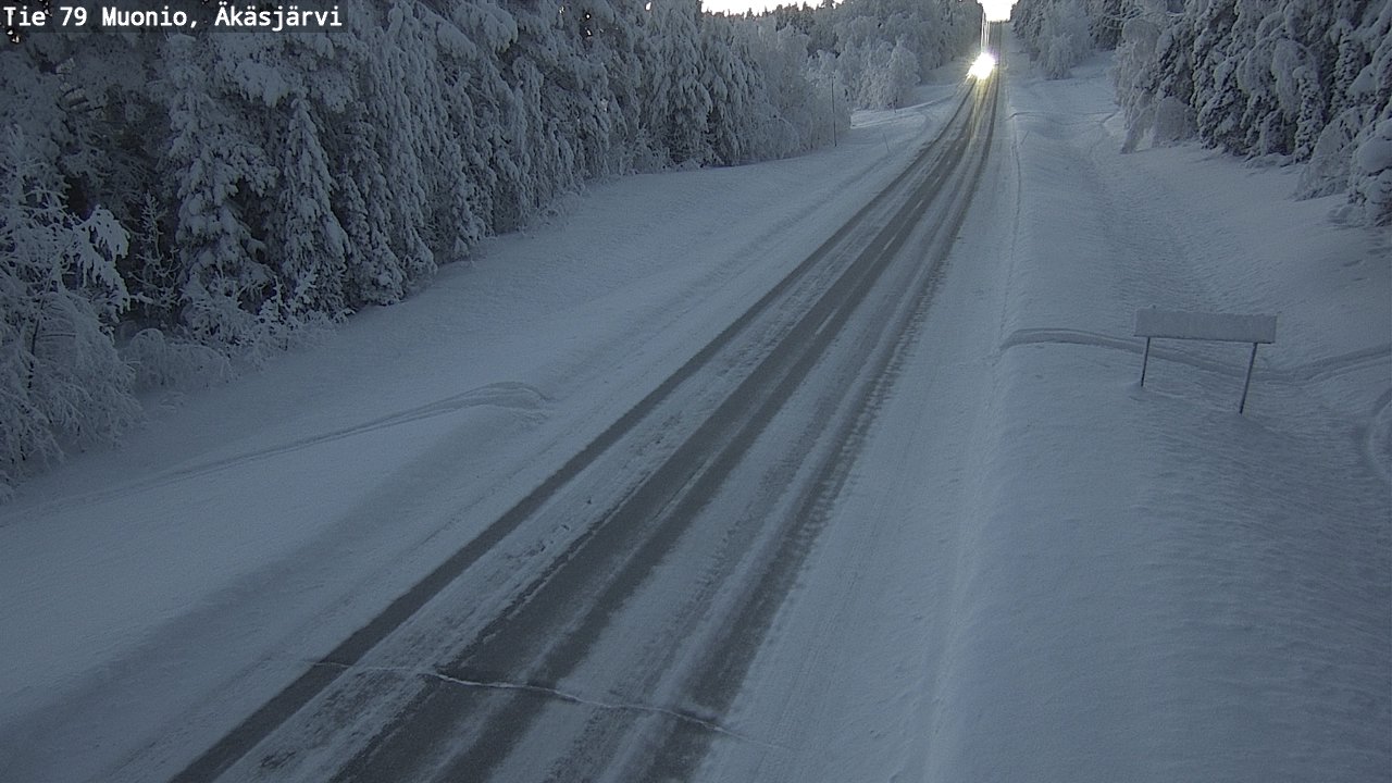Kelikamerat Kuva Tie 79 Muonio, Äkäsjärvi, Muonio, Lappi