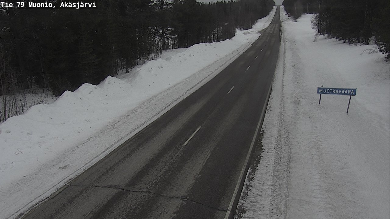 Kelikamerat Kuva Tie 79 Muonio, Äkäsjärvi, Muonio, Lappi