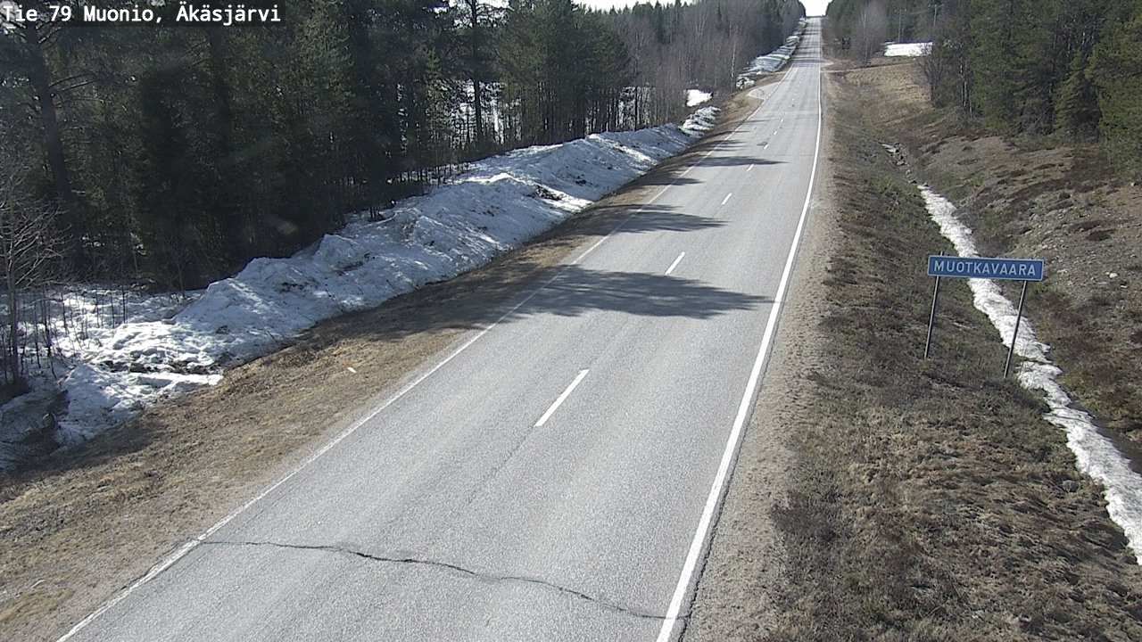 Kelikamerat Kuva Tie 79 Muonio, Äkäsjärvi, Muonio, Lappi