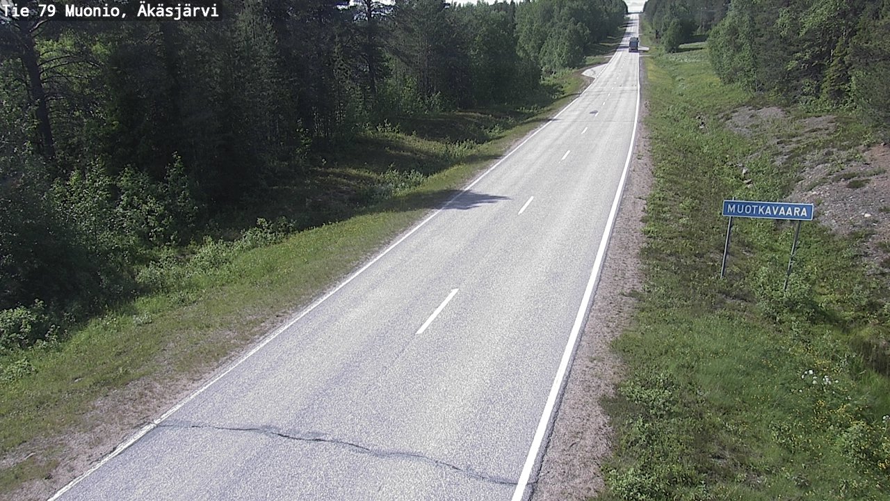 Kelikamerat Kuva Tie 79 Muonio, Äkäsjärvi, Muonio, Lappi