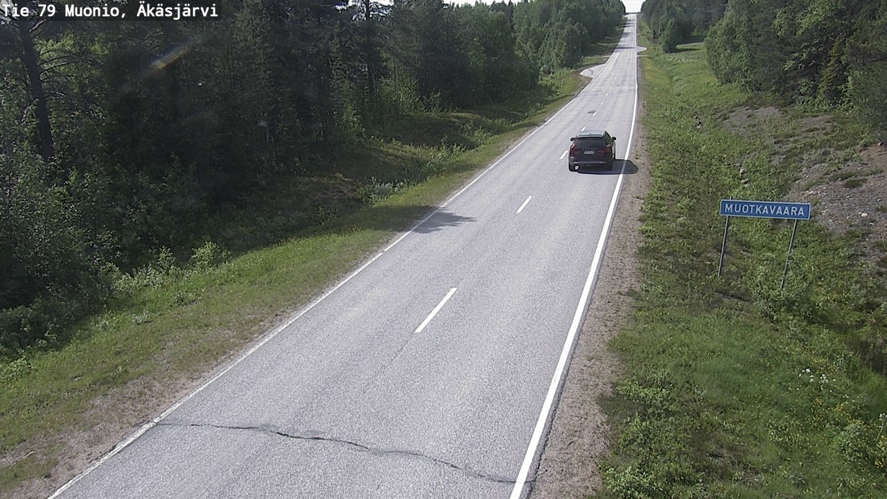 Kelikamerat Kuva Tie 79 Muonio, Äkäsjärvi, Muonio, Lappi