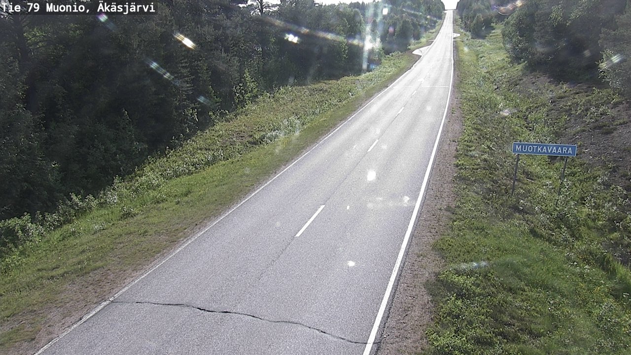 Kelikamerat Kuva Tie 79 Muonio, Äkäsjärvi, Muonio, Lappi