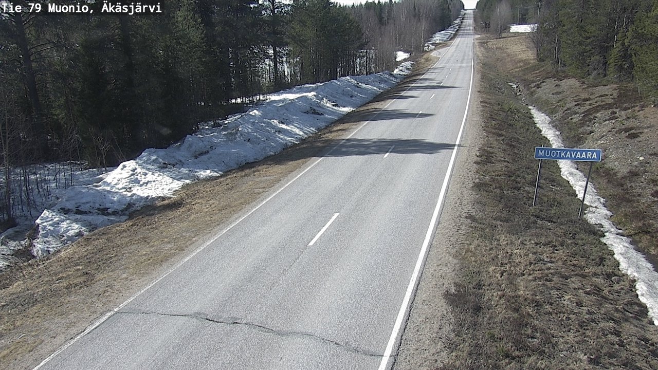Kelikamerat Kuva Tie 79 Muonio, Äkäsjärvi, Muonio, Lappi