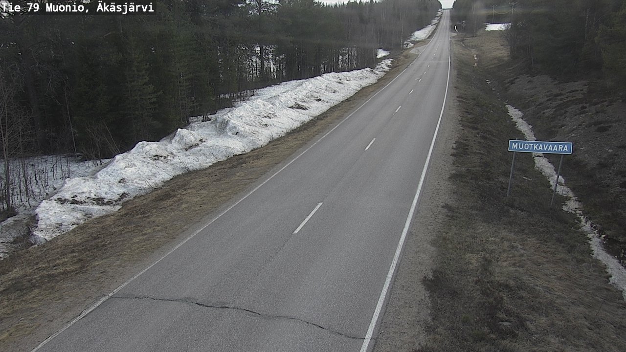 Kelikamerat Kuva Tie 79 Muonio, Äkäsjärvi, Muonio, Lappi