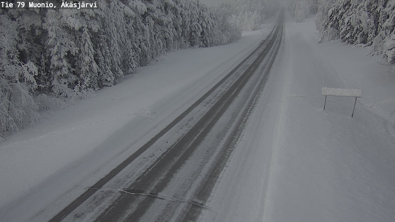 Kelikamerat Kuva Tie 79 Muonio, Äkäsjärvi, Muonio, Lappi