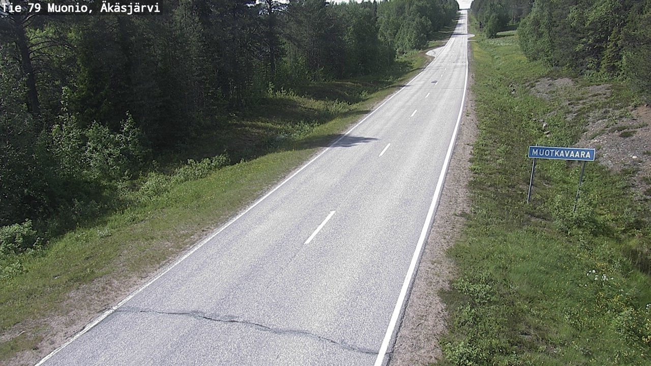 Kelikamerat Kuva Tie 79 Muonio, Äkäsjärvi, Muonio, Lappi
