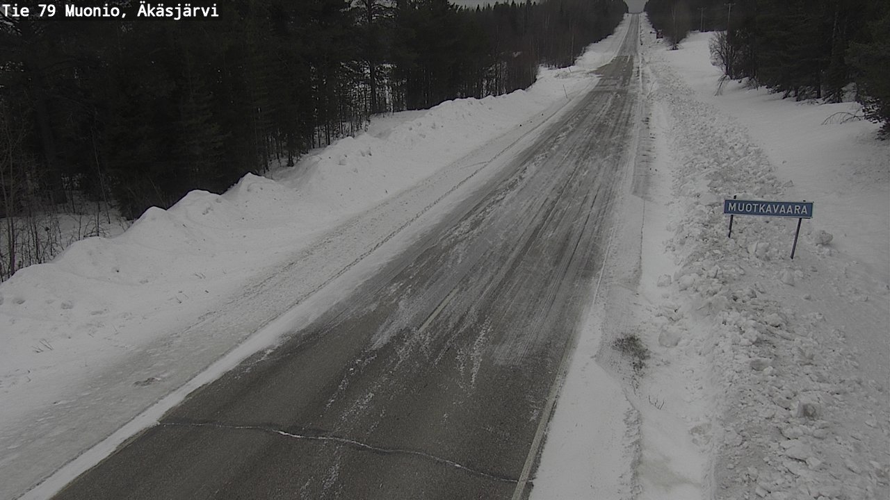 Kelikamerat Kuva Tie 79 Muonio, Äkäsjärvi, Muonio, Lappi