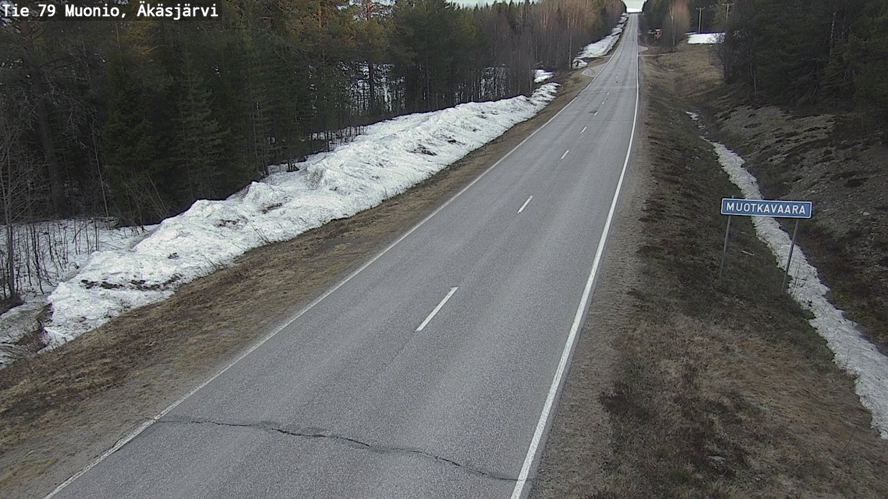 Kelikamerat Kuva Tie 79 Muonio, Äkäsjärvi, Muonio, Lappi