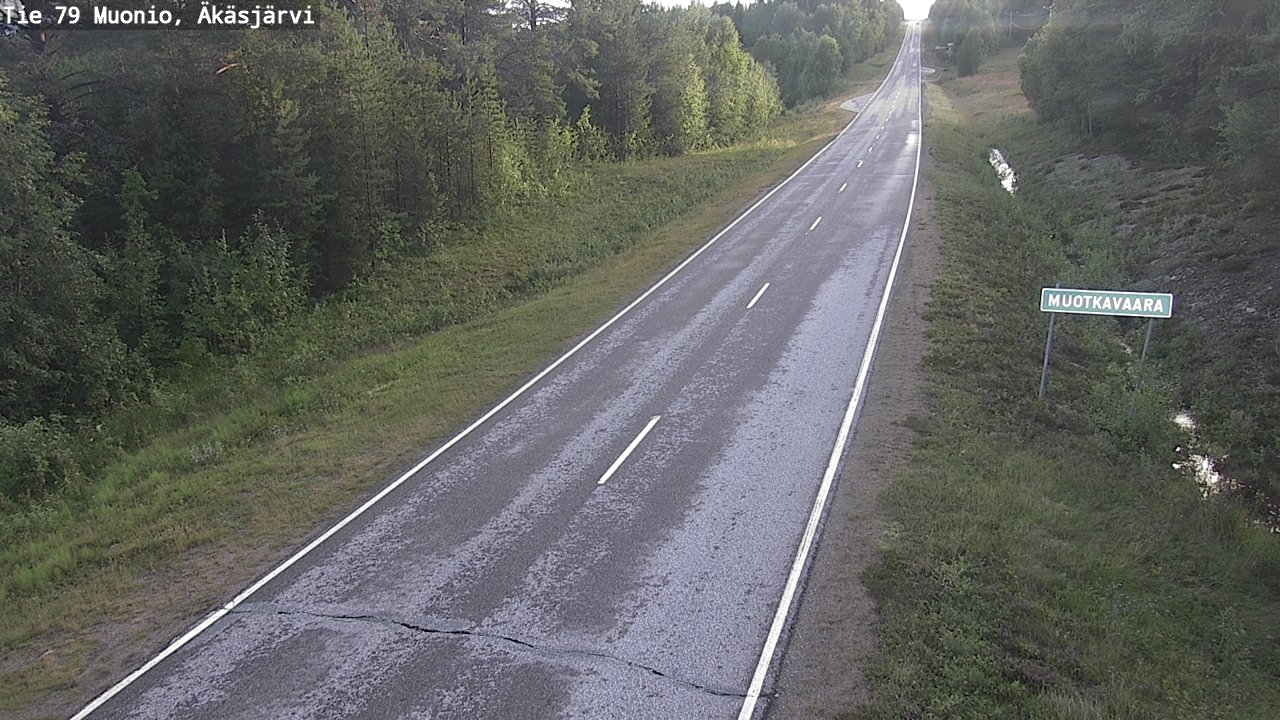 Kelikamerat Kuva Tie 79 Muonio, Äkäsjärvi, Muonio, Lappi