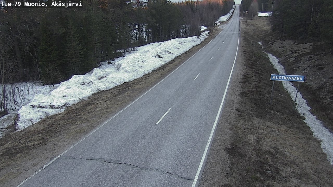 Kelikamerat Kuva Tie 79 Muonio, Äkäsjärvi, Muonio, Lappi