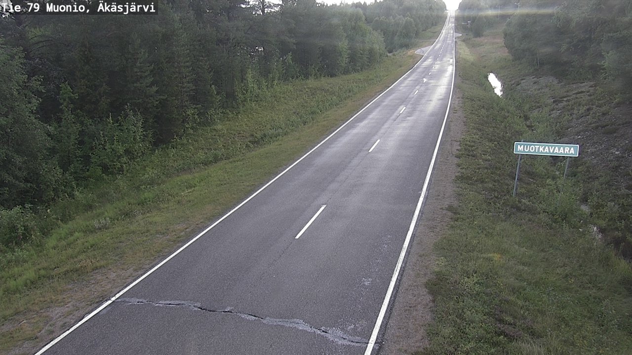 Kelikamerat Kuva Tie 79 Muonio, Äkäsjärvi, Muonio, Lappi