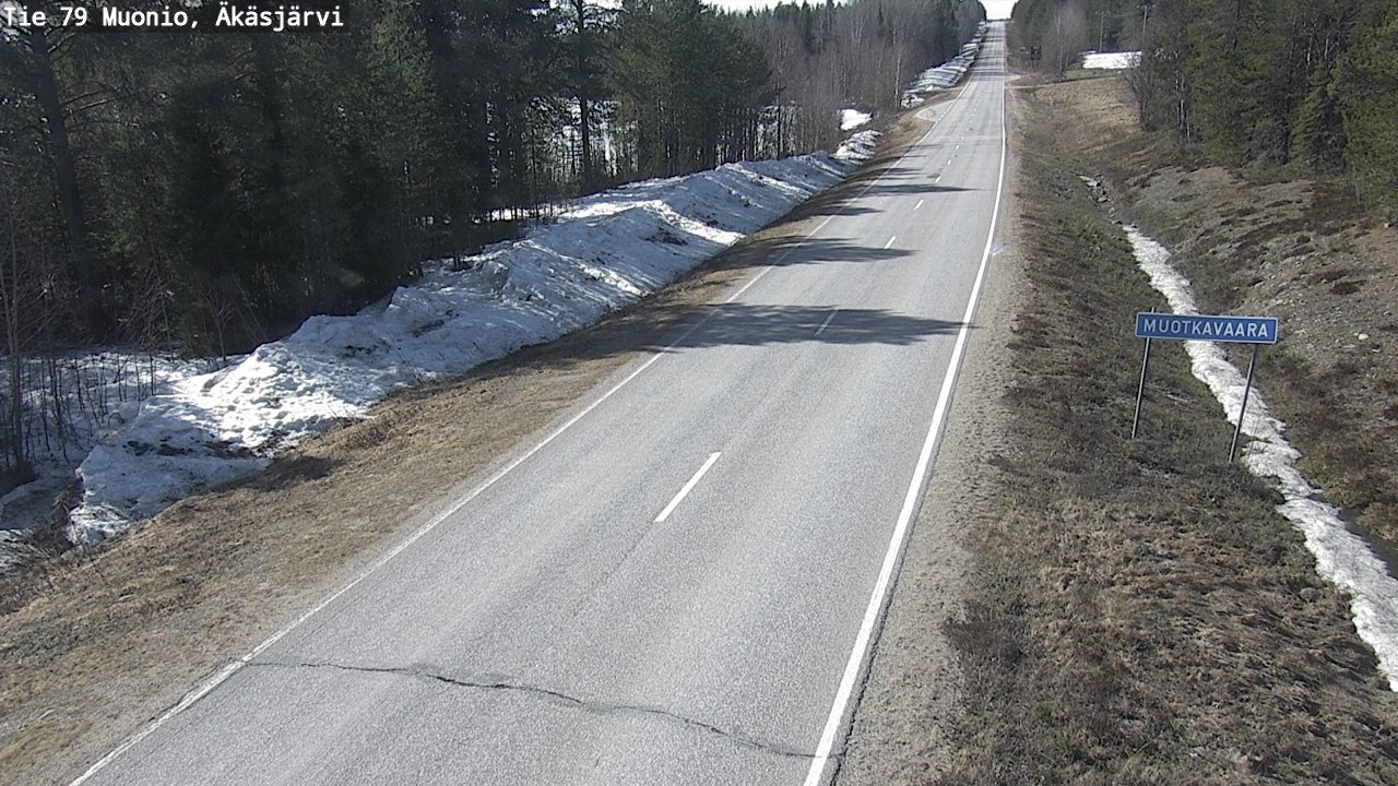 Kelikamerat Kuva Tie 79 Muonio, Äkäsjärvi, Muonio, Lappi